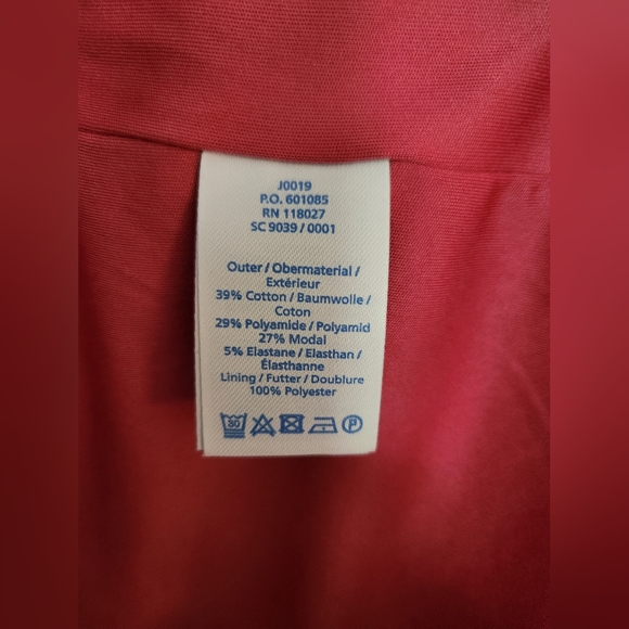 Boden Lavinia Ponte Pink Dress Size 6 - Picture 6 of 8